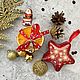 Подарочный набор "Новогодние цветы". Подарочные боксы. GIFT-CENTER ПОДАРКИ. Ярмарка Мастеров.  Фото №5