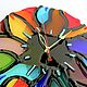 Classic watches: glass fusing Stained glass windows. Watch. LiliaGorbach Glass. Online shopping on My Livemaster.  Фото №2