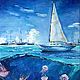 Картина масляными красками "Морской мир", Картины, Владивосток,  Фото №1