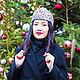 Hat pie ' Snow leopard'. Hats1. Novozhilova Hats. Online shopping on My Livemaster.  Фото №2