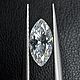 Муассанит маркиз 5*10 мм. Заготовки для украшений. Exclusive Gems. Интернет-магазин Ярмарка Мастеров.  Фото №2