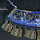 Колье Blue. Колье. Ярина Яриловец (dee-jewelry). Ярмарка Мастеров.  Фото №4