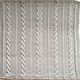 Плед детский в классическом стиле вязаный. Пледы. Di_Akhtyamova (belleknits). Ярмарка Мастеров.  Фото №6