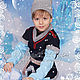 Costume 'Kristof' m/f 'Cold heart' A-511. Carnival costumes for children. ModSister/ modsisters. Интернет-магазин Ярмарка Мастеров.  Фото №2
