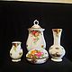 Заказать Винтаж: Royal Albert: Вазы, бисквитница, шкатулка Old Country Roses. Фамильный кабинет (Family_Vintage). Ярмарка Мастеров. . Вазы винтажные Фото №3