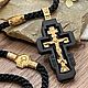 Нательный крест с иконой Николай Чудотворец. Крестик. MisMi jewelry. Интернет-магазин Ярмарка Мастеров.  Фото №2