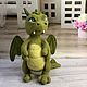 felt toy: The dragon is the symbol of the year, Felted Toy, Zelenograd,  Фото №1