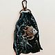Order Leather key rings with 3D image of 'Silver fish'. newandw. Livemaster. . Key chain Фото №3