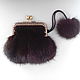The wallet is made of mink fur with clasp. Wallets. Irena (ReSoleil). Online shopping on My Livemaster.  Фото №2