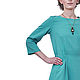 Fitted dress, green color, Dresses, Chelyabinsk,  Фото №1