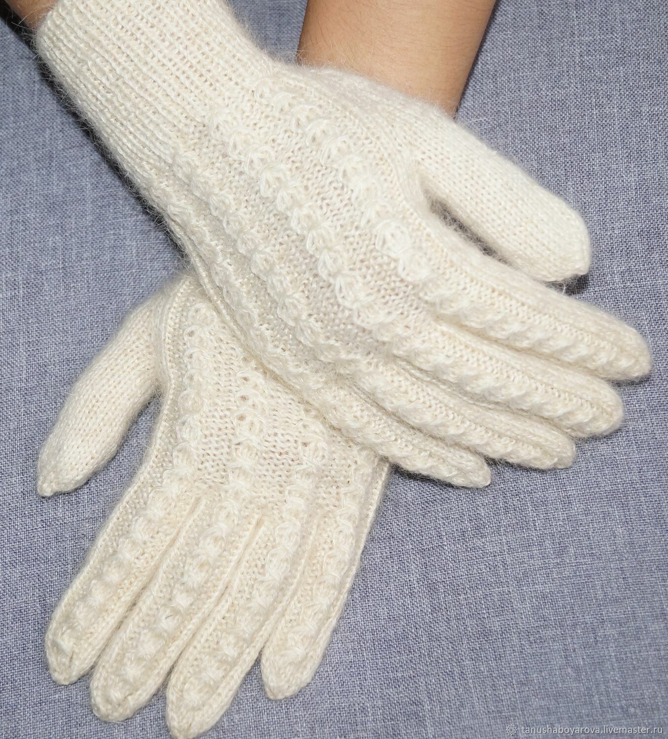 Warm women's gloves with goat down – купить на Ярмарке Мастеров – S5KE0COM  | Gloves, Orenburg