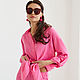 Summer pink Rose muslin suit, shirt, cotton trousers lightweight. Suits. mozaika-rus. Online shopping on My Livemaster.  Фото №2