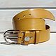 Wide women leather belt Horizantal, Straps, Balabanovo,  Фото №1