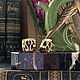 Винтаж: Золотые серьги с раухтопазами. Серьги винтажные. AntiqueBird. Интернет-магазин Ярмарка Мастеров.  Фото №2