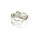 Silver crumpled ring, textured ring gift ' Temptation'. Rings. Irina Moro. My Livemaster. Фото №5