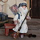  Cotton Toy Janitor. Christmas decorations. crafts philosophy. My Livemaster. Фото №4