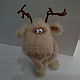 Moosie Rudik - author's crochet toy. Stuffed Toys. Warm toys. My Livemaster. Фото №4