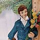 Ватная елочная игрушка ручной работы Школьник. Первоклассник из ваты. Елочные игрушки. Елочные игрушки ручной работы Ирина. Ярмарка Мастеров.  Фото №4