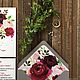Bardo peony. Пригласительные на свадьбу. Гайворонская Надежда (Kibo). Ярмарка Мастеров.  Фото №4