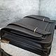 Классический портфель "Business style". Портфель. ALEX FLAIR • leather goods. Ярмарка Мастеров.  Фото №4
