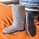 Order Handmade boots, 'Just the boots'. MMwool (marinamol). Livemaster. . Felt boots Фото №3