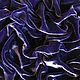 Заказать Фиолетовый шёлковый бархат Albert Guegain, Франция. AELITA-OUTLET. Ярмарка Мастеров. . Ткани Фото №3