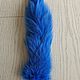 Finnish Light blue tail / natural fur. Fur. Warm gift. Online shopping on My Livemaster.  Фото №2