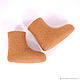 Light brown booties for baby Merino 8cm Fashionable winter, Babys bootees, Moscow,  Фото №1