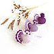 EASTER. Knitting. Easter Chicken! Lavender! (set - 3 PCs.). Easter souvenirs. Cross stitch and beads!. My Livemaster. Фото №4