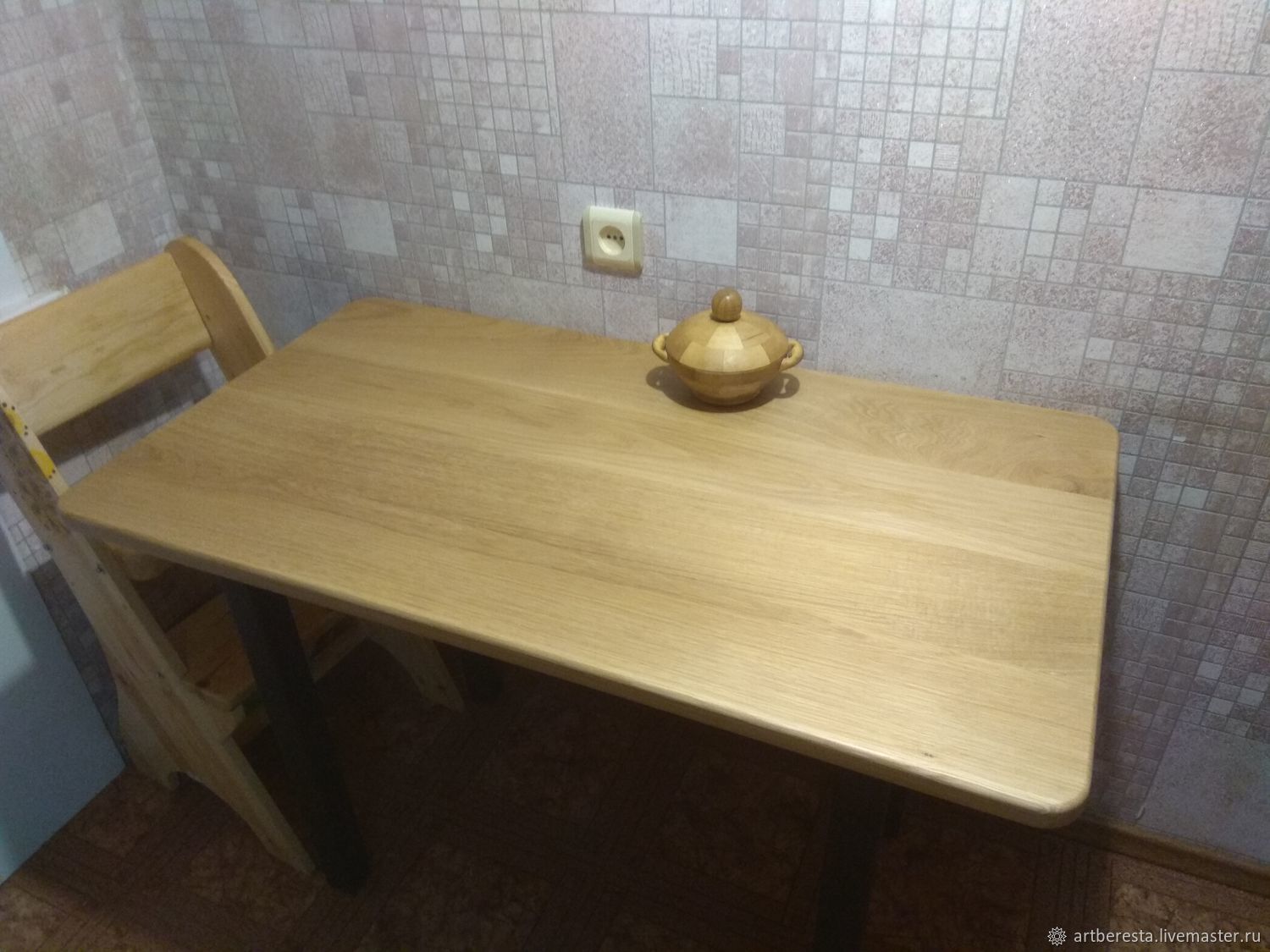 Обеденный стол лофт своими руками из дерева и металла