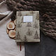Notepad with fabric cover / A5 / Sketchbook / Diary. Sketchbooks. Twinkling Threads. Online shopping on My Livemaster.  Фото №2