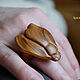 Ring wooden Moth, Rings, Rostov,  Фото №1