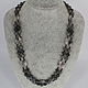 Premium necklace (labradorite, rutile quartz, spinel). Necklace. Magic box. Online shopping on My Livemaster.  Фото №2