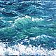 Oil painting Sea waves, Sea, Pictures, Tula,  Фото №1