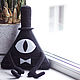 Билл Шифр Черно-Белый Нуар (Bill Cipher, Gravity Falls, Гравити Фолз). Мягкие игрушки. Алиса (joujoucraft). Ярмарка Мастеров.  Фото №5