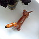 Ginger dachshund, Figurines, Sergiev Posad,  Фото №1