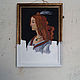  Портрет молодой женщины, Картины, Омск,  Фото №1