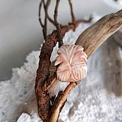 Венок на голову из живых цветов Розово-сиреневый