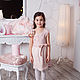 Pale pink children's felted dress, Dresses, Kamensk-Shahtinskij,  Фото №1