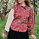  Русский орнамент. Блузки. Елена. Бохо одежда 'Дело вкуса' (elena-delovkusa). Интернет-магазин Ярмарка Мастеров.  Фото №2