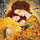 Яркая картина Мама и дети. Любовь картина Семья. Семейный портрет, Картины, Санкт-Петербург,  Фото №1