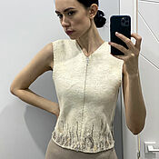 Варежки детские шерстяные теплые. Войлочные варежки
