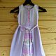 'Lilac tenderness'. Childrens Dress. Living ECO clothing. Online shopping on My Livemaster.  Фото №2