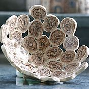 Керамическая ваза декоративная