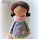 Текстильная кукла Инна, Куклы и пупсы, Гральхейм,  Фото №1