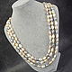 Natural River Baroque Pearls Long Beads. Beads2. naturalkavni. My Livemaster. Фото №4