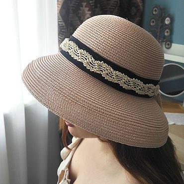Соломенная шляпка с декором: великолепный аксессуар на лето