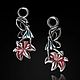 Серьги-конструктор Фея. Серьги классические. Aventure.Jewelry. Интернет-магазин Ярмарка Мастеров.  Фото №2