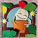 "Мини Поттер" книжка из фетра  для детей от 1года. Подарки для новорожденных. Listayka_Ирина Томилина. Ярмарка Мастеров.  Фото №12