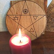 Фен-шуй и эзотерика handmade. Livemaster - original item Pentagram for the altar of 5 elements, altar. Handmade.